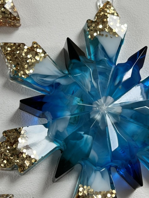 Zestaw ozdób świątecznych