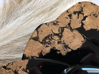 Zestaw podkładek CZARNE ZŁOTO