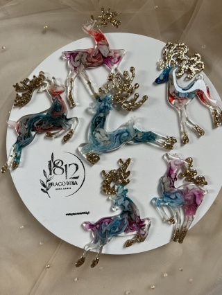 Zestaw świąteczny Reniferki II